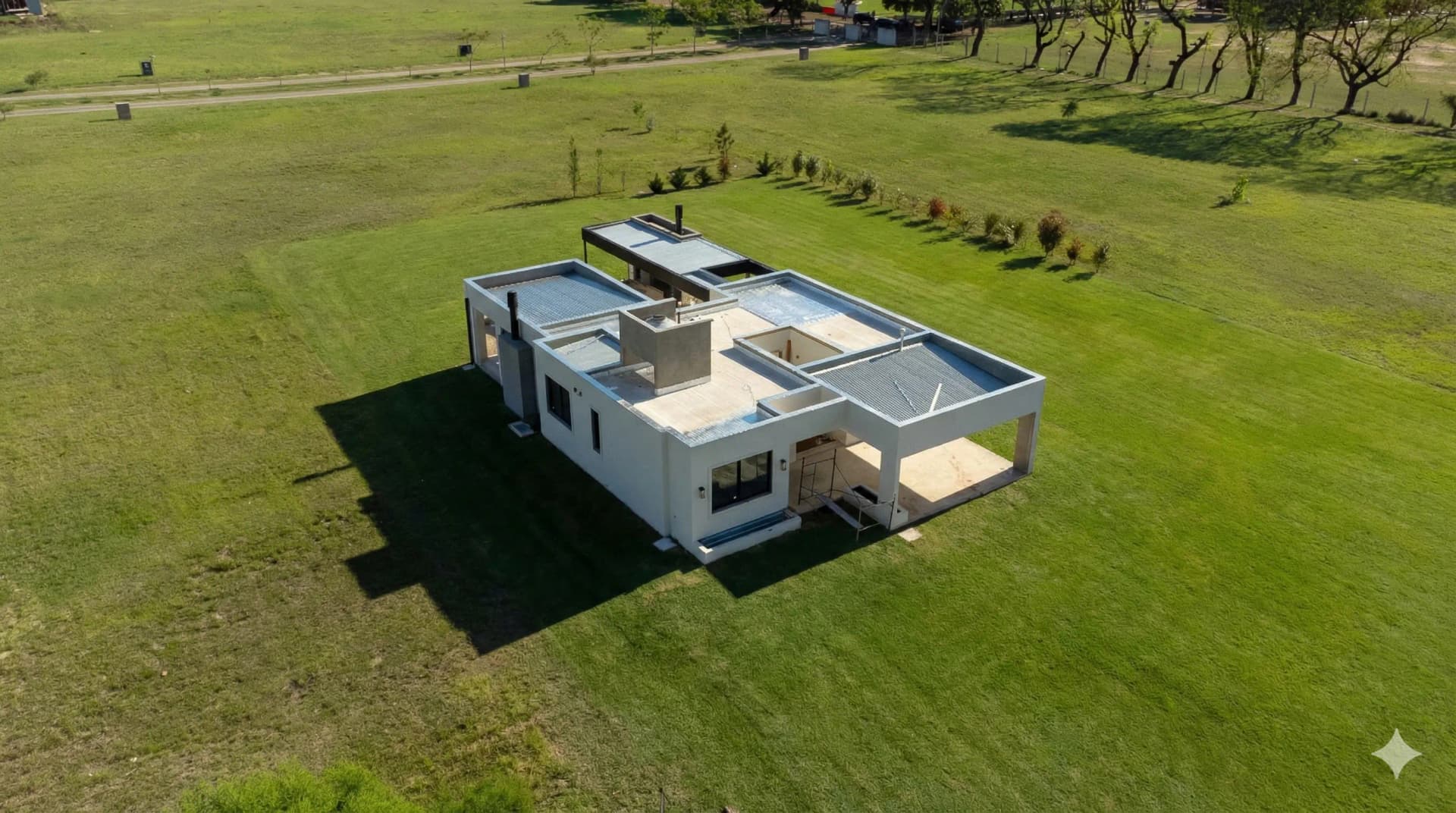 Casa moderna construida en Steel Frame